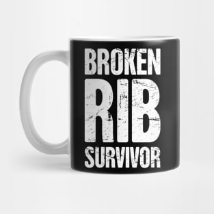 Survivor  - Get Well Gift Fractured Broken Rib Mug